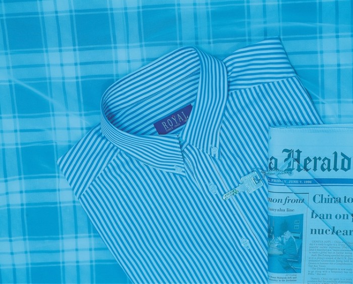 Mens aqua blue dress shirt