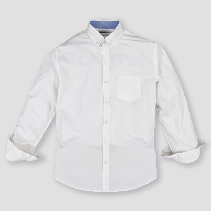 Mens modern fit dress shirt