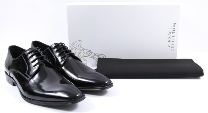 Versace dress shoes mens